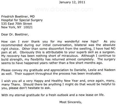 Patient Letter